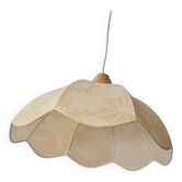 Suspension fleur en tissu vintage