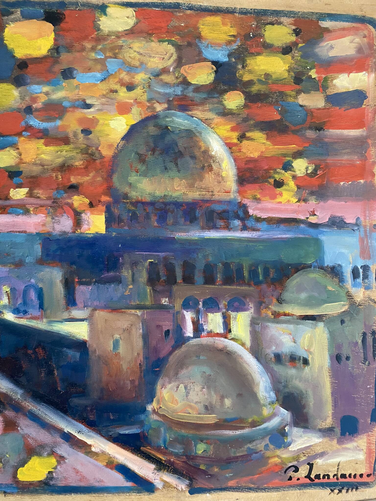 Landscape of Jerusalem by Patrice Landauer