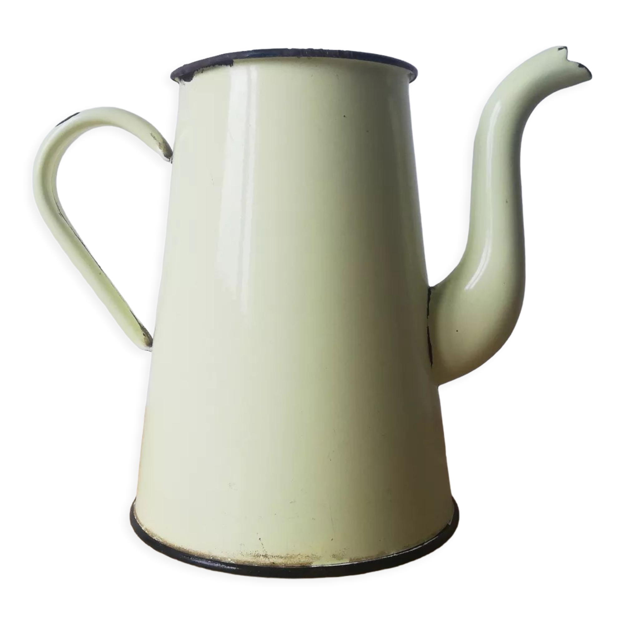 Enamelled coffee maker