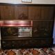 Large lacquered wooden sideboard from the 80s