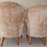 Set of 2 armchairs