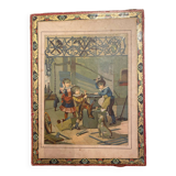 19th century wooden cube set