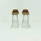 Set of 2 bar stools designed by Dirk van Sliedregt for Rohe Noordwolde 1960