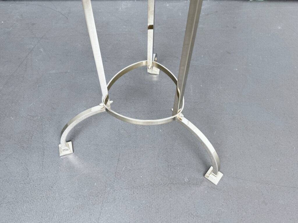 Nymphenburg coat stand in nickel-plated brass by Otto Blümel for ClassiCon, Germany, 1990s