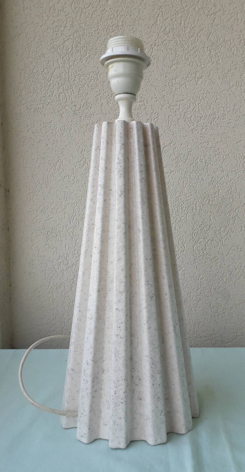 Pied de lampe en céramique