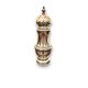 Silver metal pepper mill