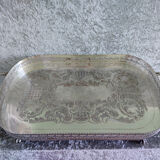 Sheffield Silver Metal Service Tray