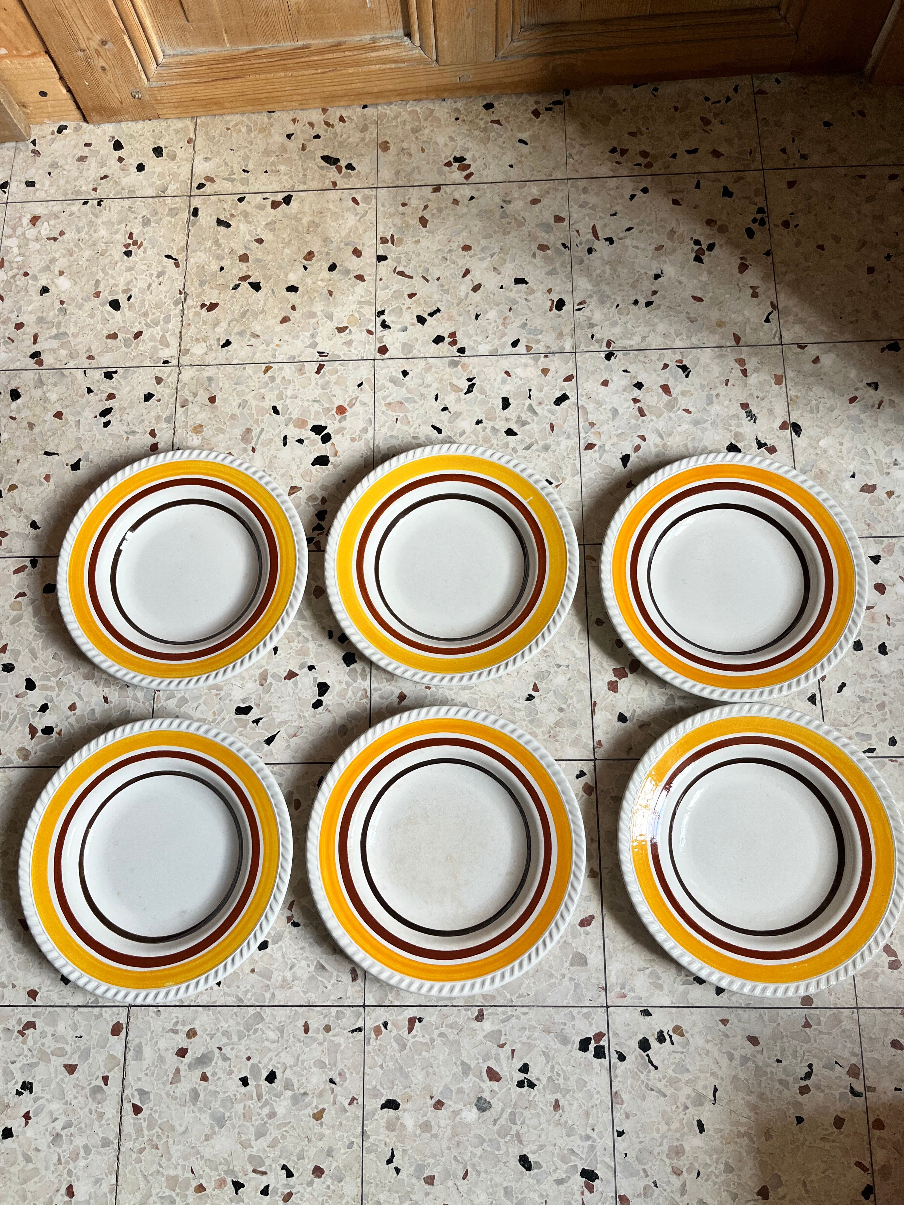 6 deep plates
