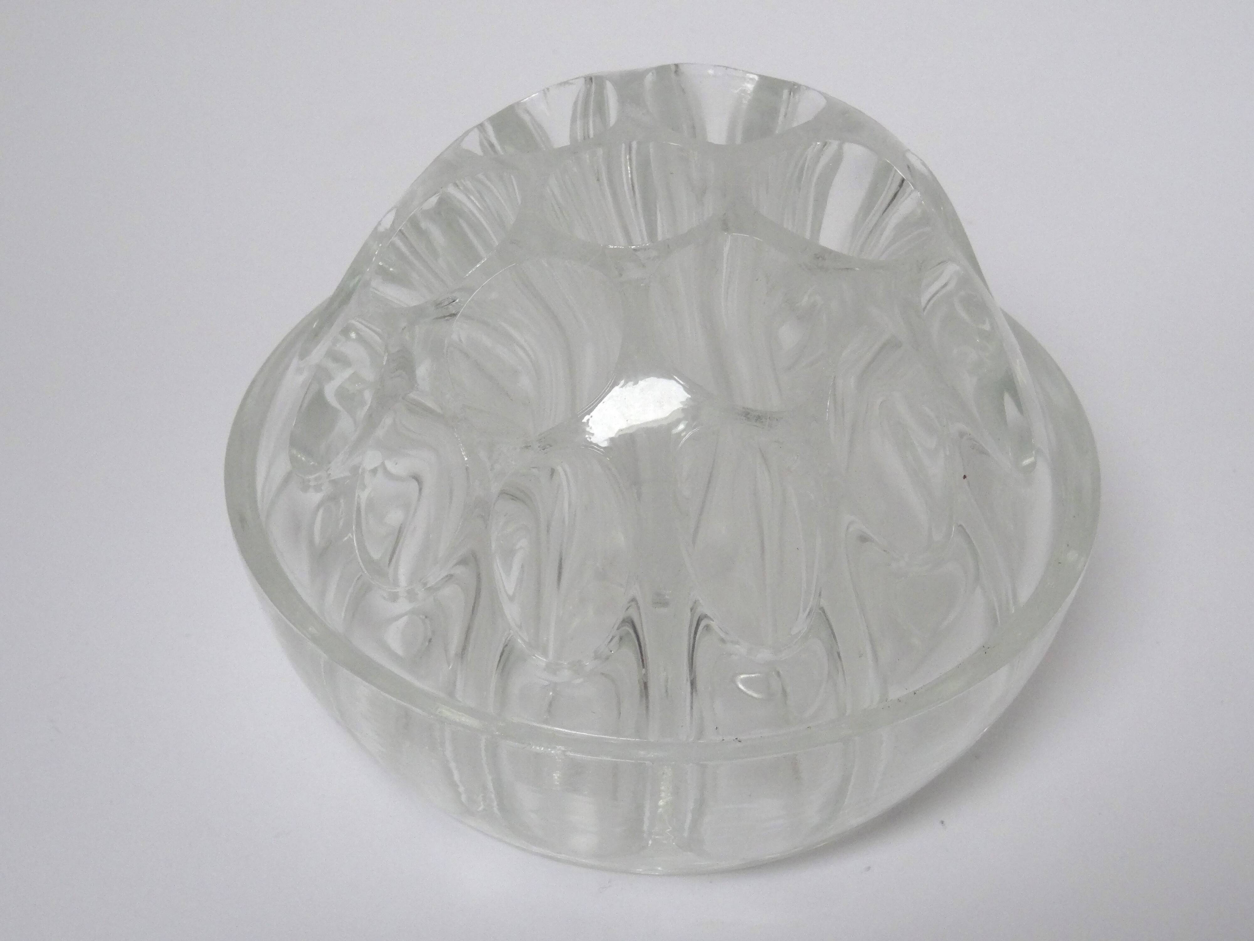 Vase pique fleurs 19 trous en verre