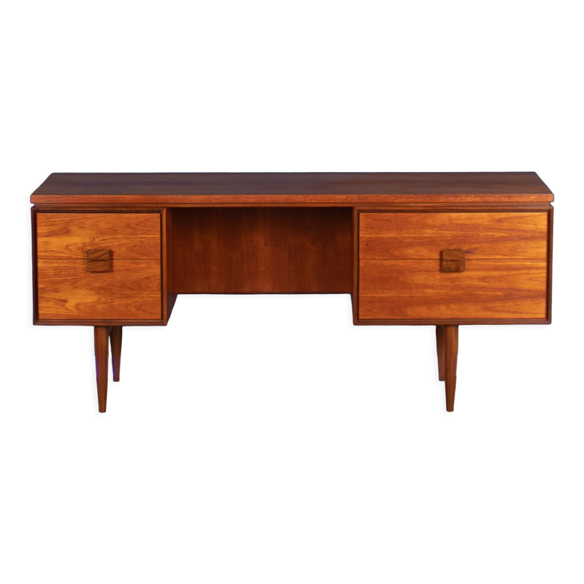 Teak desk by LB Kofod Larsen for G-plan 1960