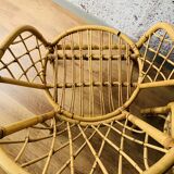 Rattan lounge