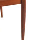 XL extendable rectangular dining table in teak by H.W. Klein for Bramin