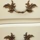Creme white chest of drawers