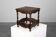 Table d'appoint carrée en chêne sculpté, Belgique, XVIIIe siècle