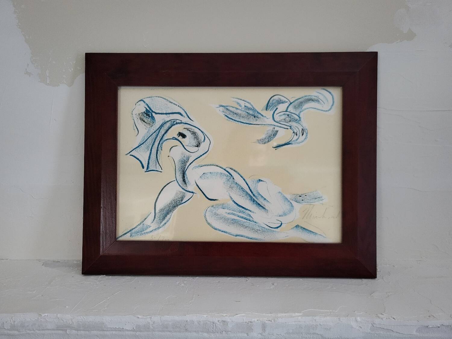 Numbered Lithograph by Reinhoud D'Haese 50/200/ Brussels/ Iconic