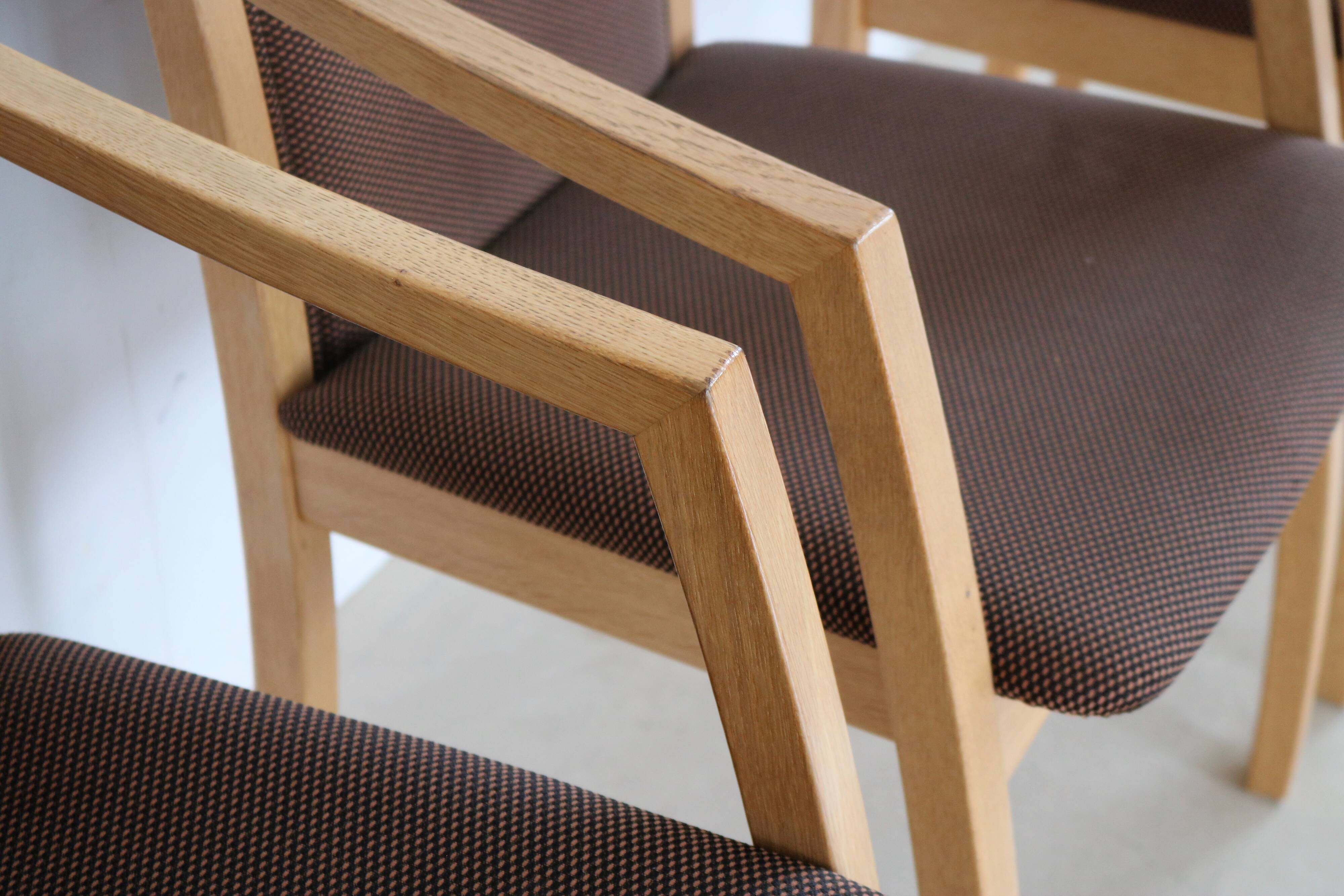Danish set of 4 dining chairs by Skovby