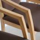 Danish set of 4 dining chairs by Skovby
