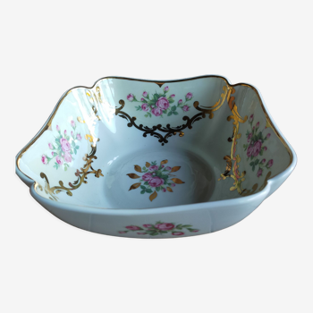 Porcelain salad bowl Ribes Limoges