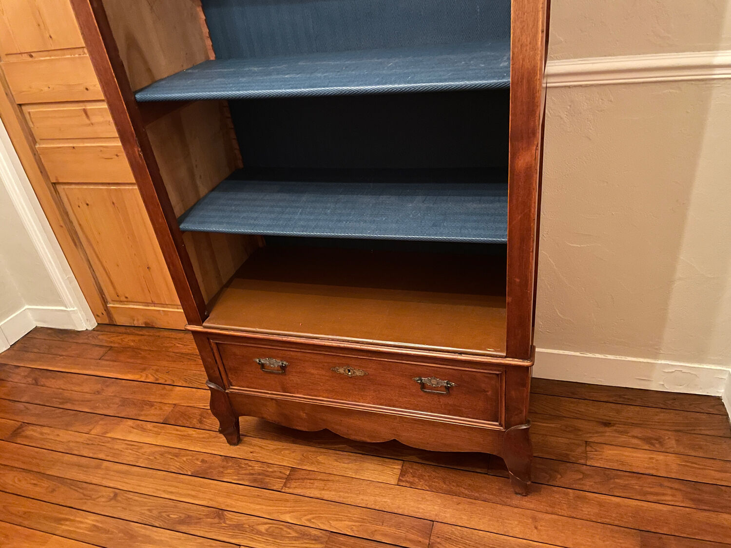 Wooden bookcase