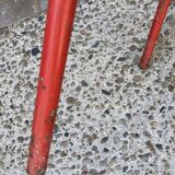 Garden armchair in scoubidou