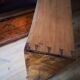 Louis-Philippe commode in walnut burl, 19th century