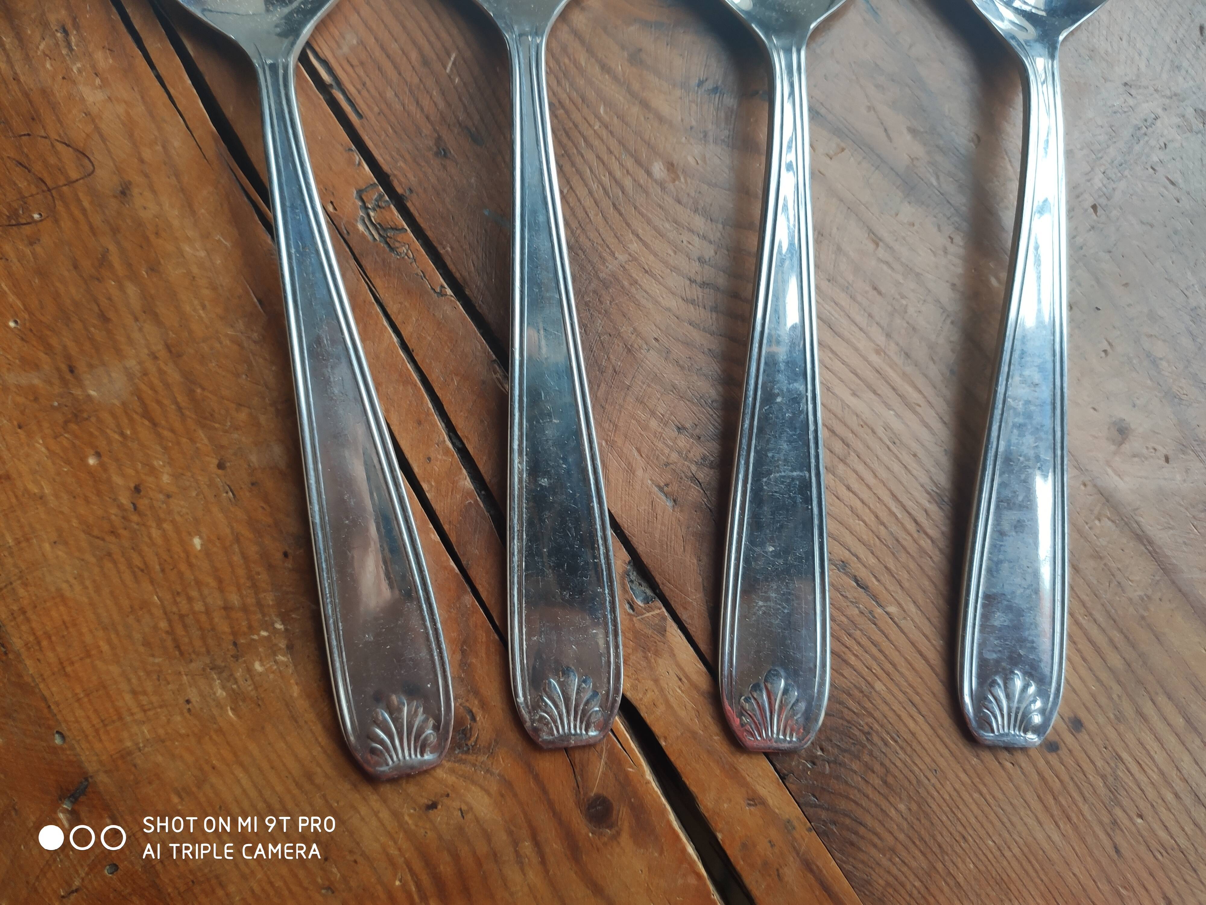 Vintage soup spoons