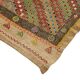 Turkish Handmade Vintage Anatolian Kilim 112 cm x 247 cm