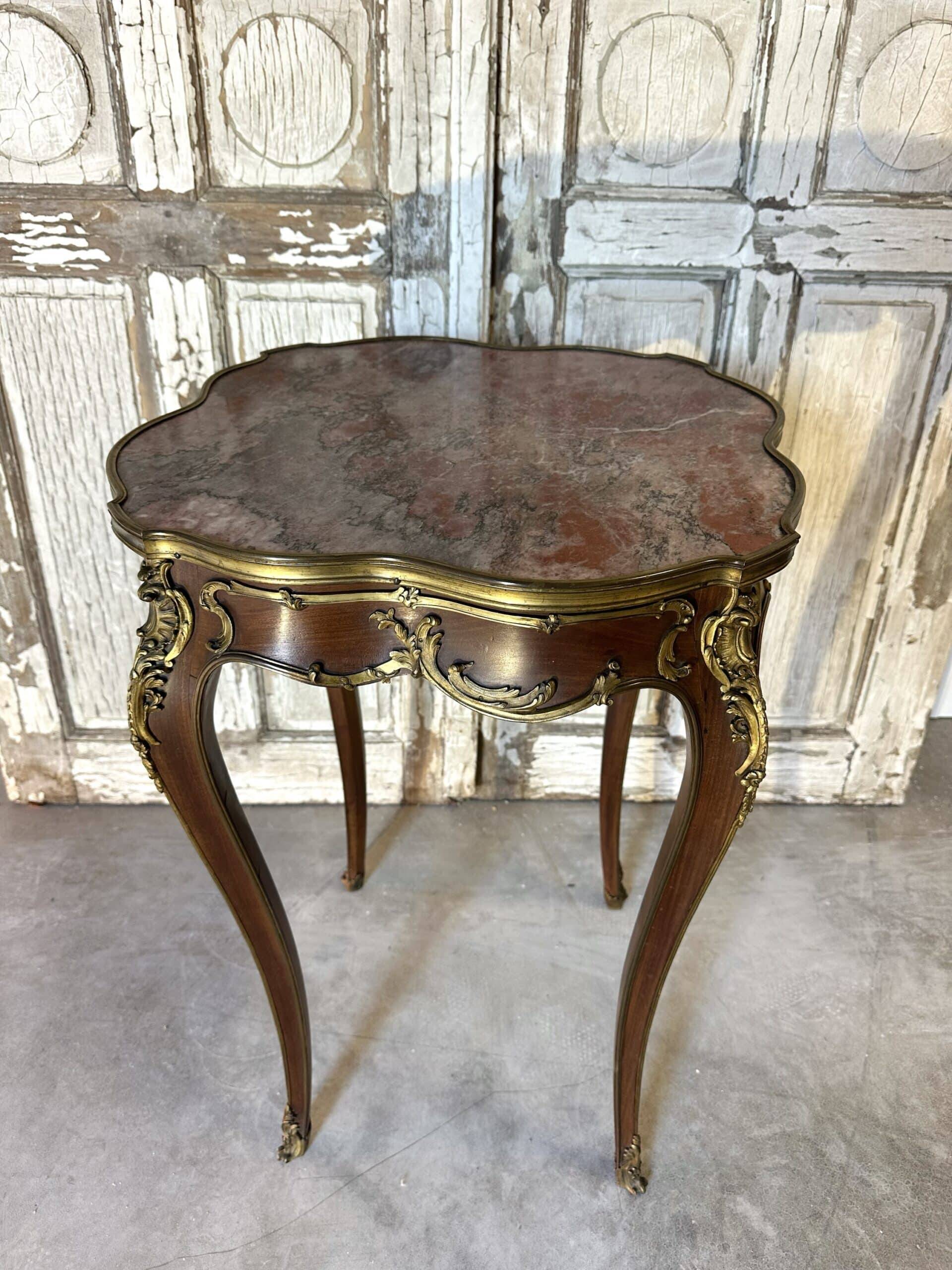 Napoleon III table from the late 19th century.