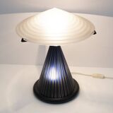 Post Modern Italian Murano Glass Mushroom Table Lamp, 1980s