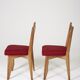 Pair of chairs Guillerme and Chambron 1960s