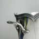 Antique silver-plated ice bucket