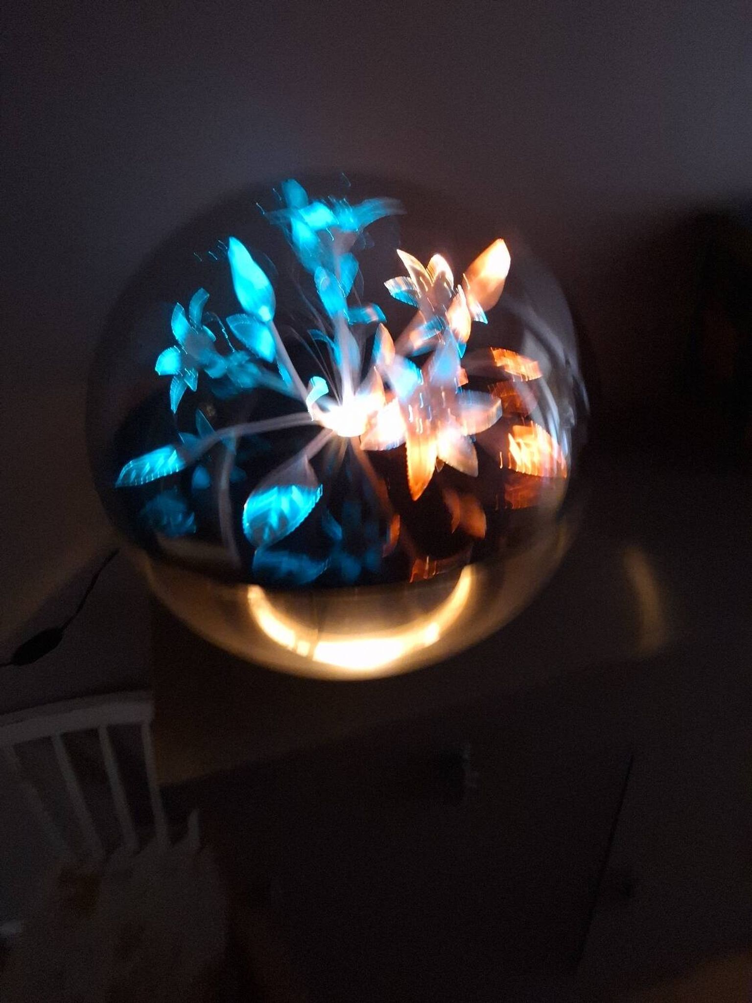 Vintage 1970s space age lamp