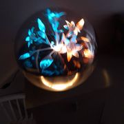 Vintage 1970s space age lamp