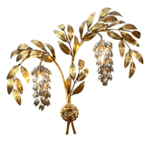 Wisteria wall lamp by Hans Kögl