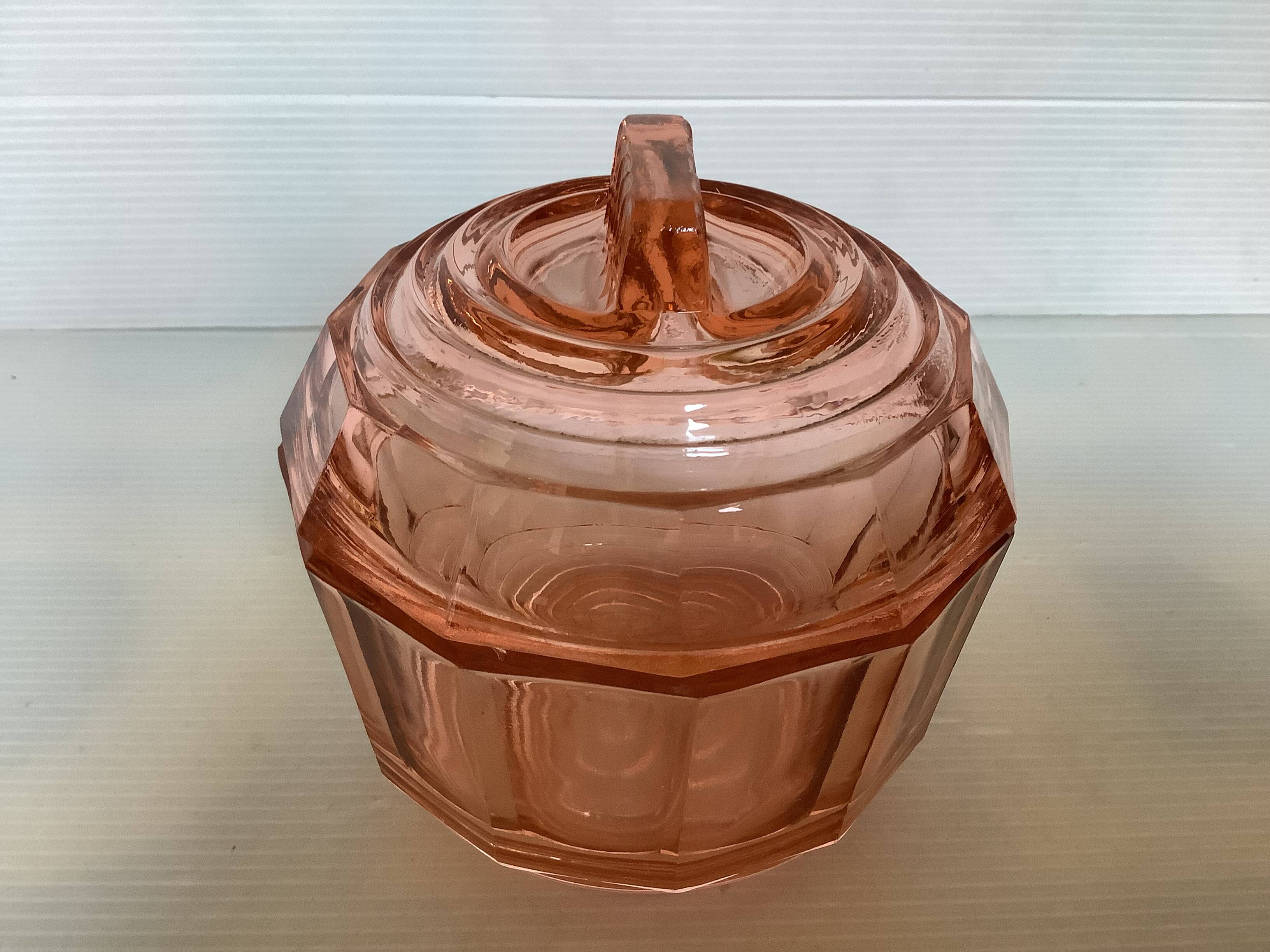 Rosaline style pink candy box sugar bowl