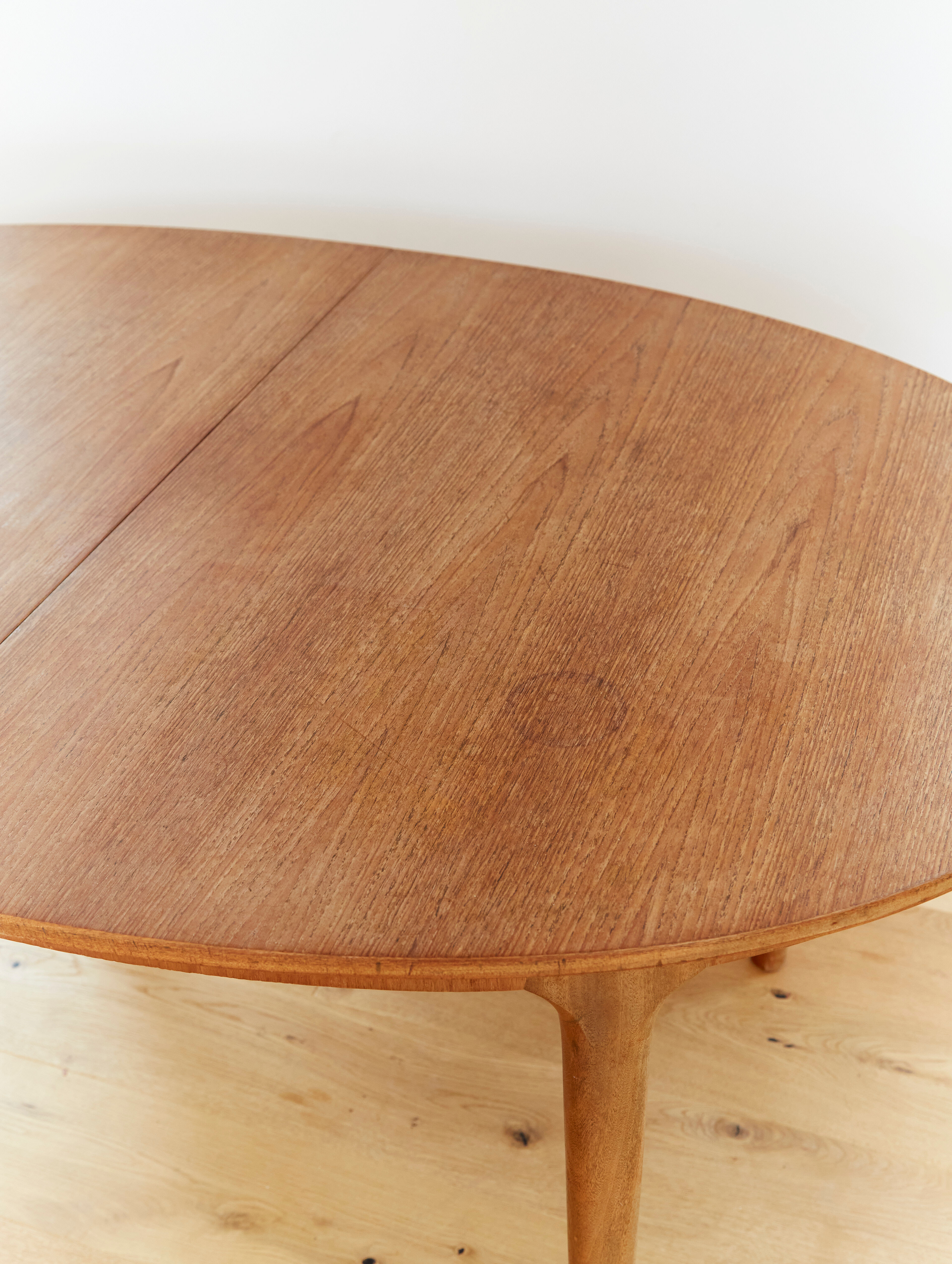 Vintage Scotish Mid Century Modern Teak Dining Table by McIntosh