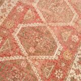 4x8 Red & Beige Oriental Persian Rug 135x255Cm SK 22292