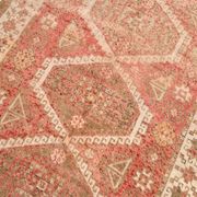 4x8 Red & Beige Oriental Persian Rug 135x255Cm SK 22292