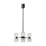 Six lights chandelier 'Zonnewende' by J.W. Bosman for Raak Amsterdam 1965