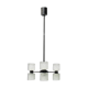 Six lights chandelier 'Zonnewende' by J.W. Bosman for Raak Amsterdam 1965