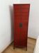 Red high cabinet Aldaba Madrid – 9 drawers and cupboard