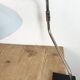Grey Industrial Factory Office Desk Lamp from Elektrosvit, 1970s