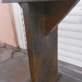 Chapel bench in chestnut wood