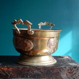 Cache-pot sartic sa maroc in brass and copper