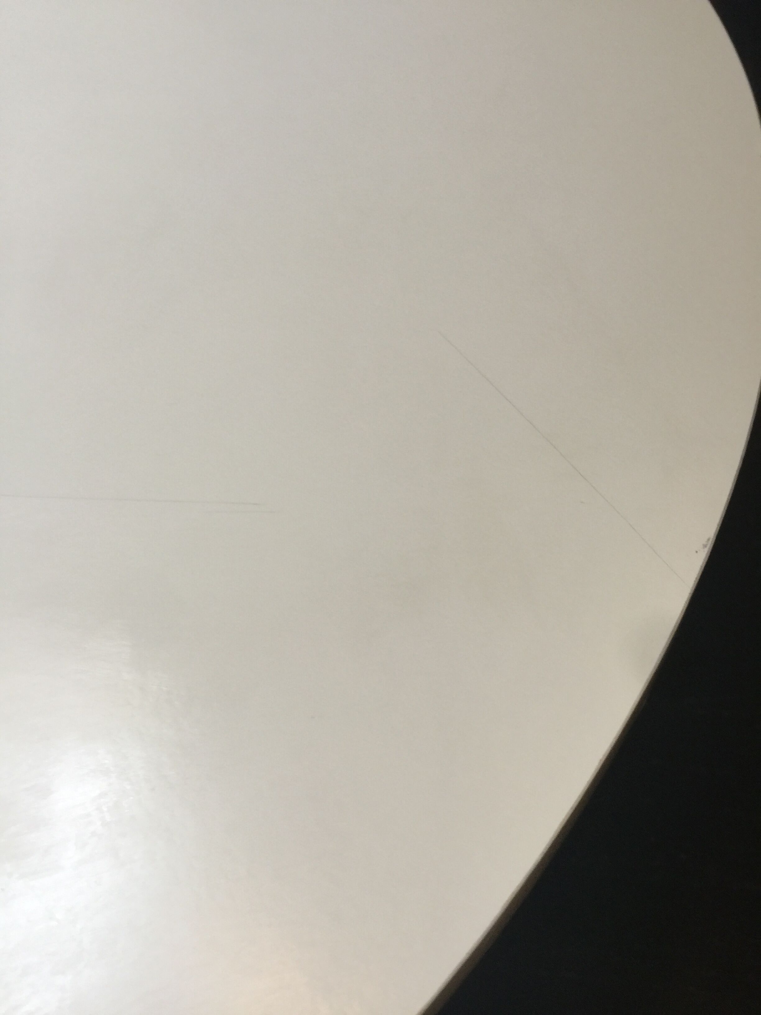 70' tulip foot coffee table