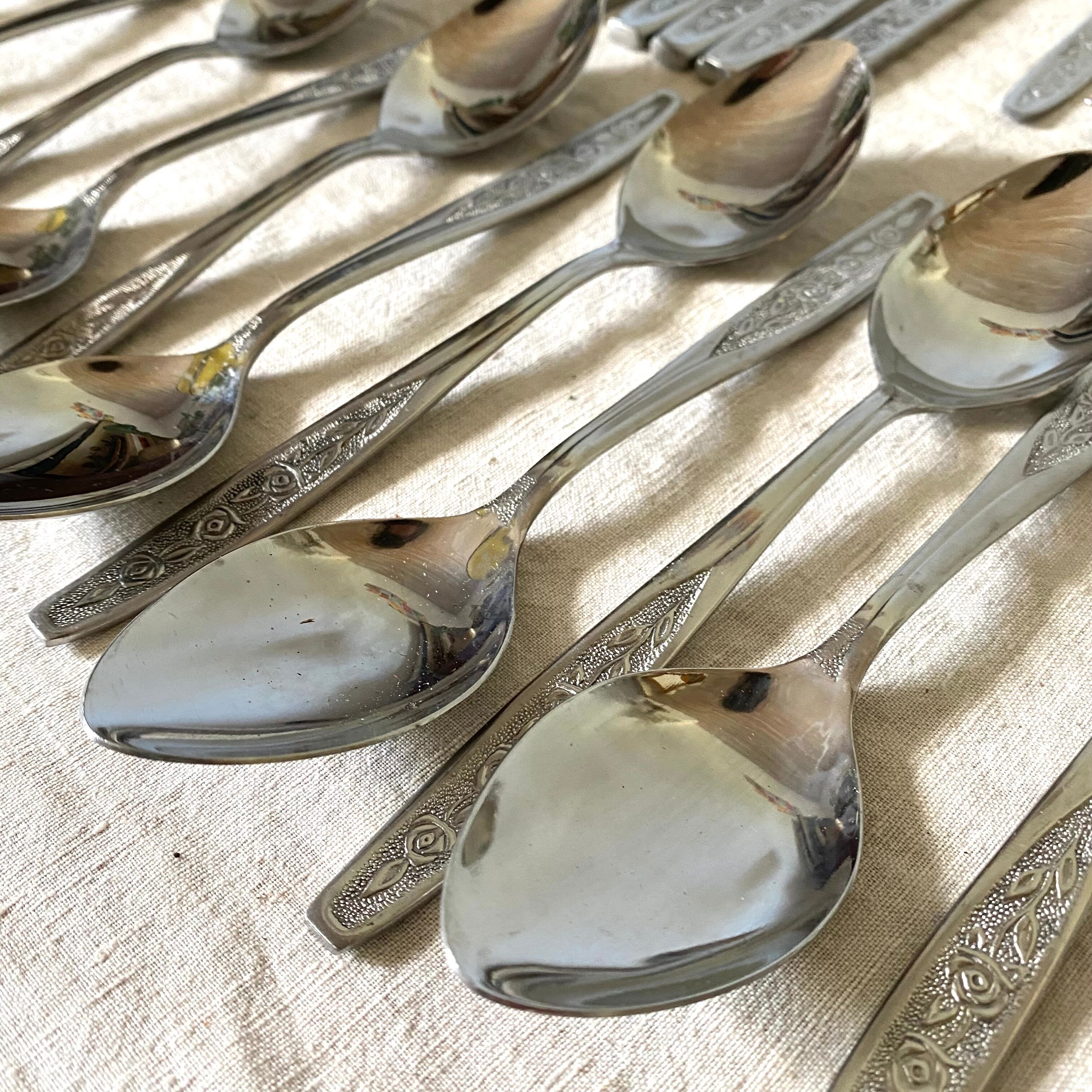 Stainless steel housewife 60s, table cutlery