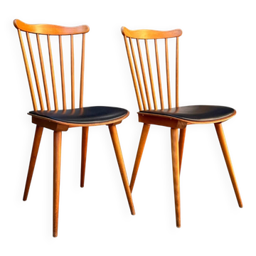 2 Baumann chairs, model Sonate no. 842