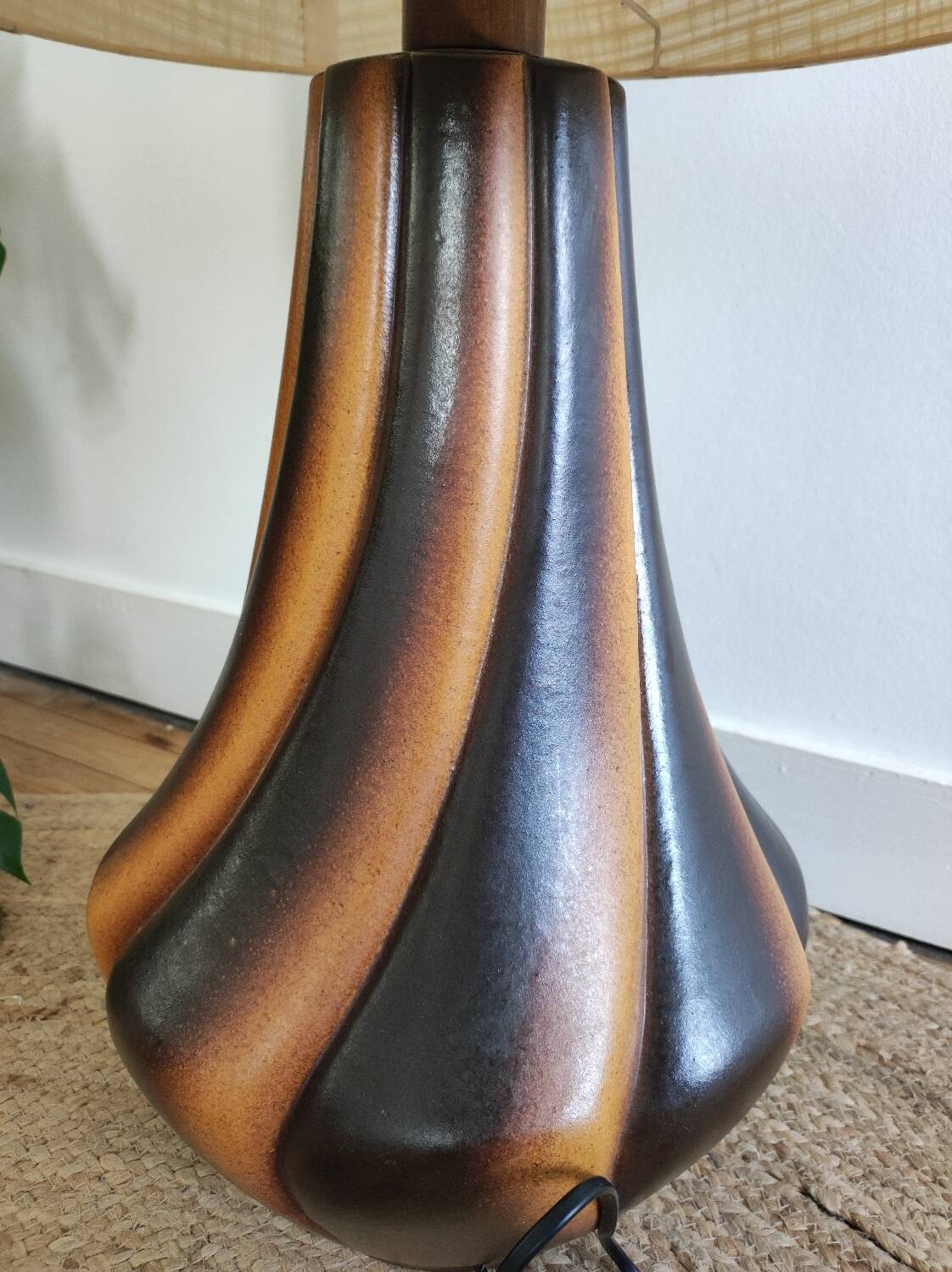 Ceramic floor lamp