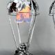 Paire de Lampes Fer Forgé, Thème de la Vigne, Müller Frères, Art Déco, 1925