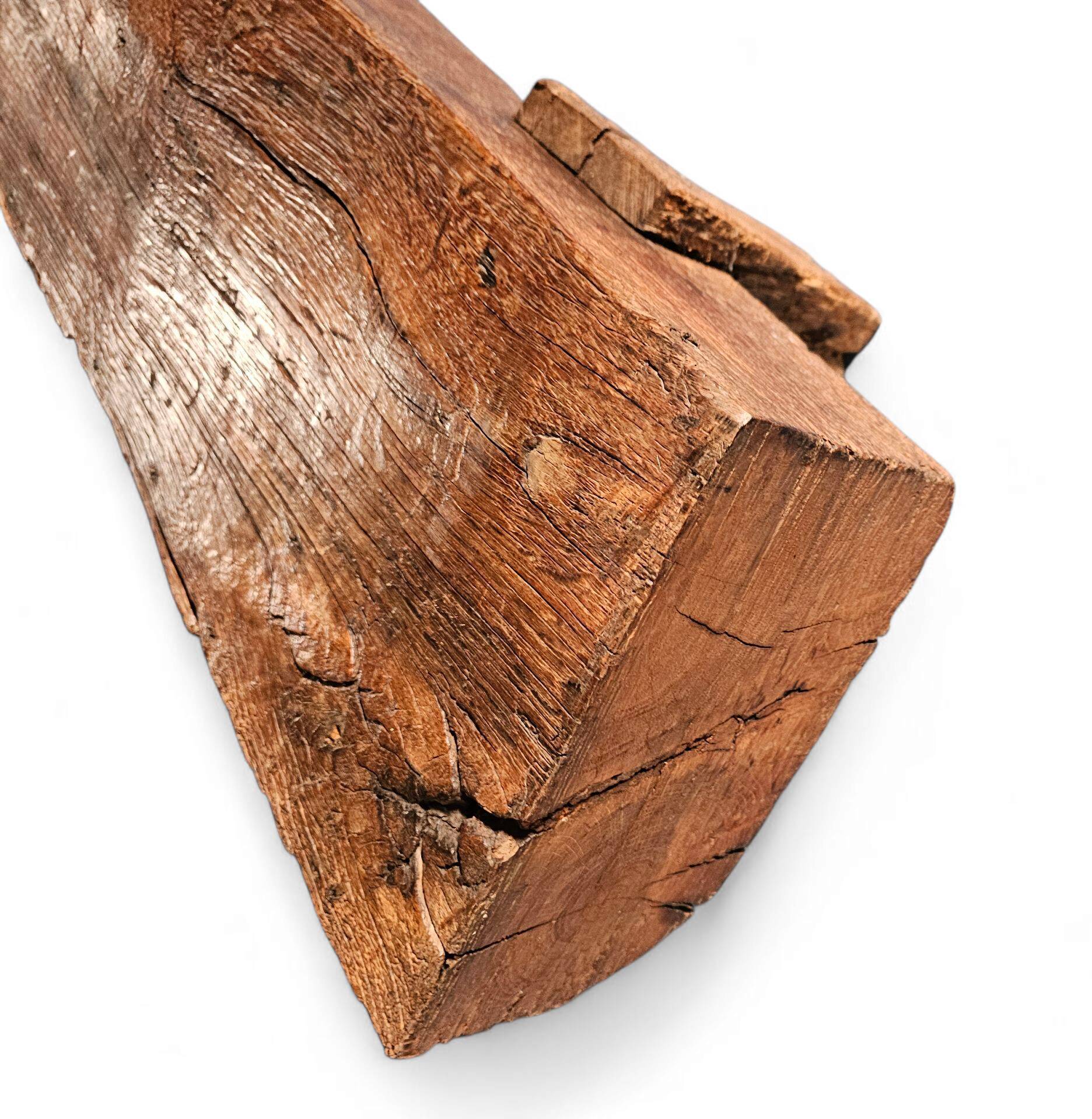 Brutalist /oak coffee / side table / 1960s /